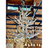 Two Tier White Wash Antelier Chandelier