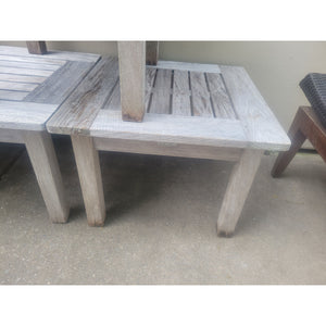 Colchester Teak Square Side Table by Barlow Tyrie