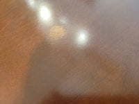 Vintage Mahogany Extension Dining Table w/ 1 Leaf (AS IS)