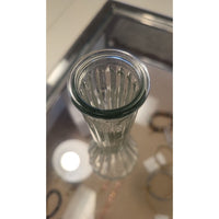Fluted Glass Bud Vase