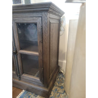 French Casement Oak Media Cabinet / Buffet by RH
