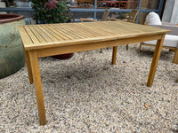Teak Outdoor Extendable Dining Table