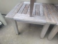 Colchester Teak Square Side Table by Barlow Tyrie