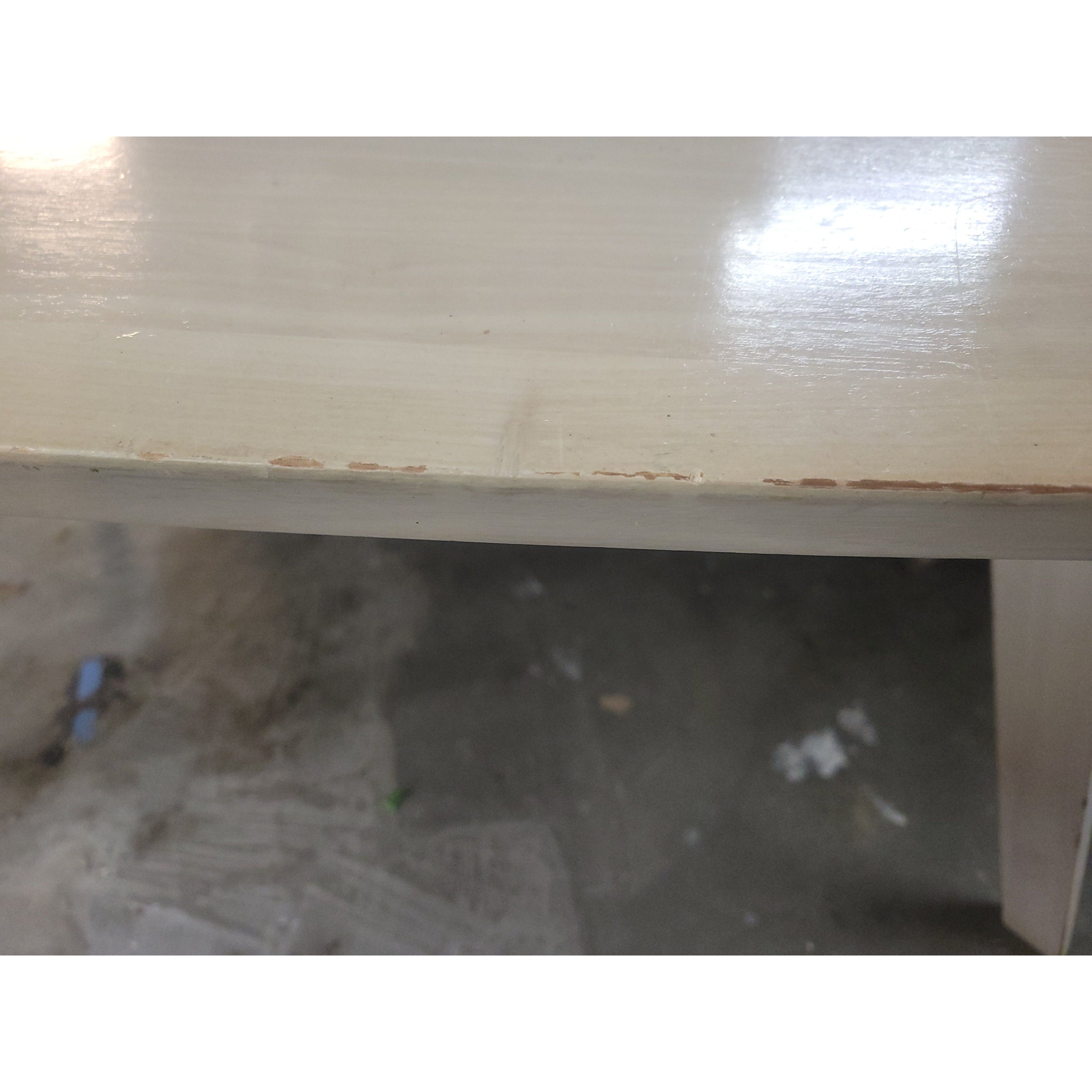 Blonde Wood Oval Dining Table (AS IS)