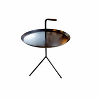 HAY DLM Black Powder Coated Steel Side Table