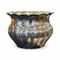 Silverplate Scalloped Edge Jardiniere