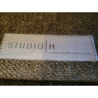 Custom Sofa by Holly Hunt w/ J. Robert Scott Velvet & Samuel & Sons Leather Welt - colletteconsignment.com