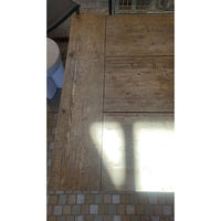 7-ft Salvaged Wood Trestle Dining Table by RH