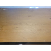 6-Drawer Natural Oak Dresser w/ Metal Pulls - colletteconsignment.com
