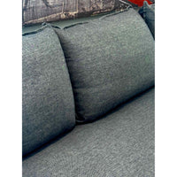 The Dune Chaise Sectional in Performance Stonewashed Linen Chambray 119"Wx65"Dx3