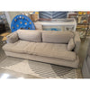 Central Park Gray Upholstered Sofa on Wood Base by Duralee - AS IS