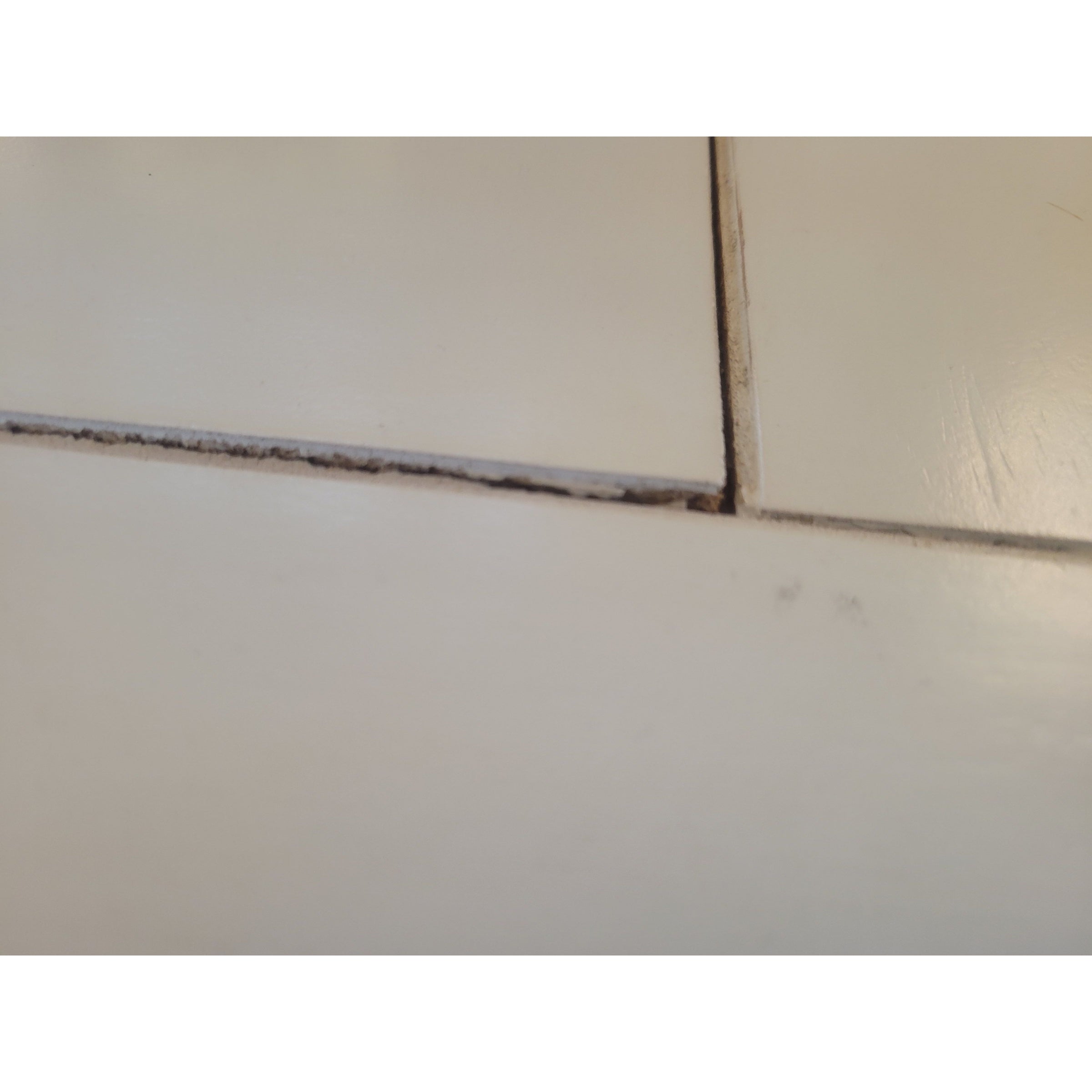 PAIR of White Wood 3-Drawer Nightstands (AS IS)