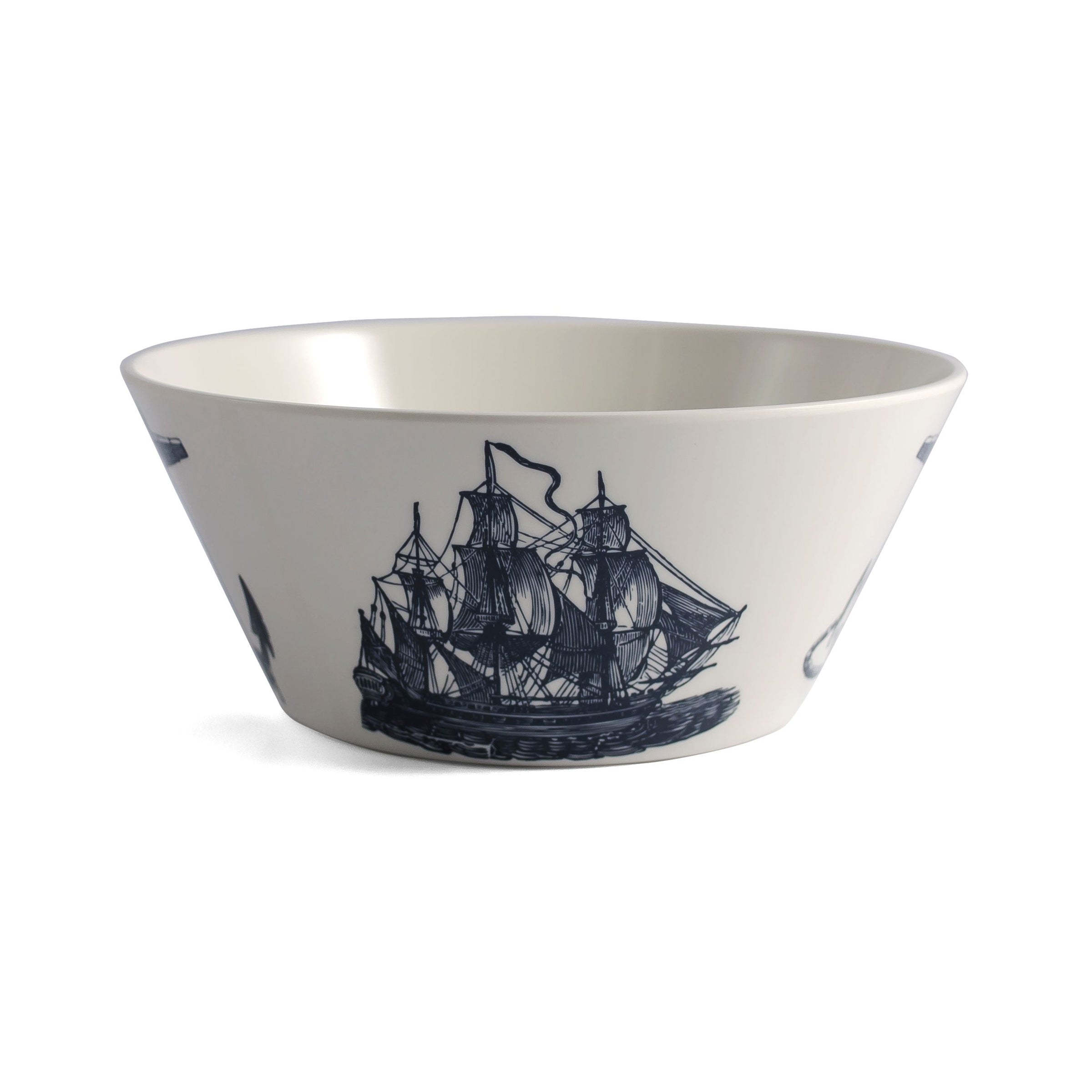 Scrimshaw Serving Bowl - colletteconsignment.com