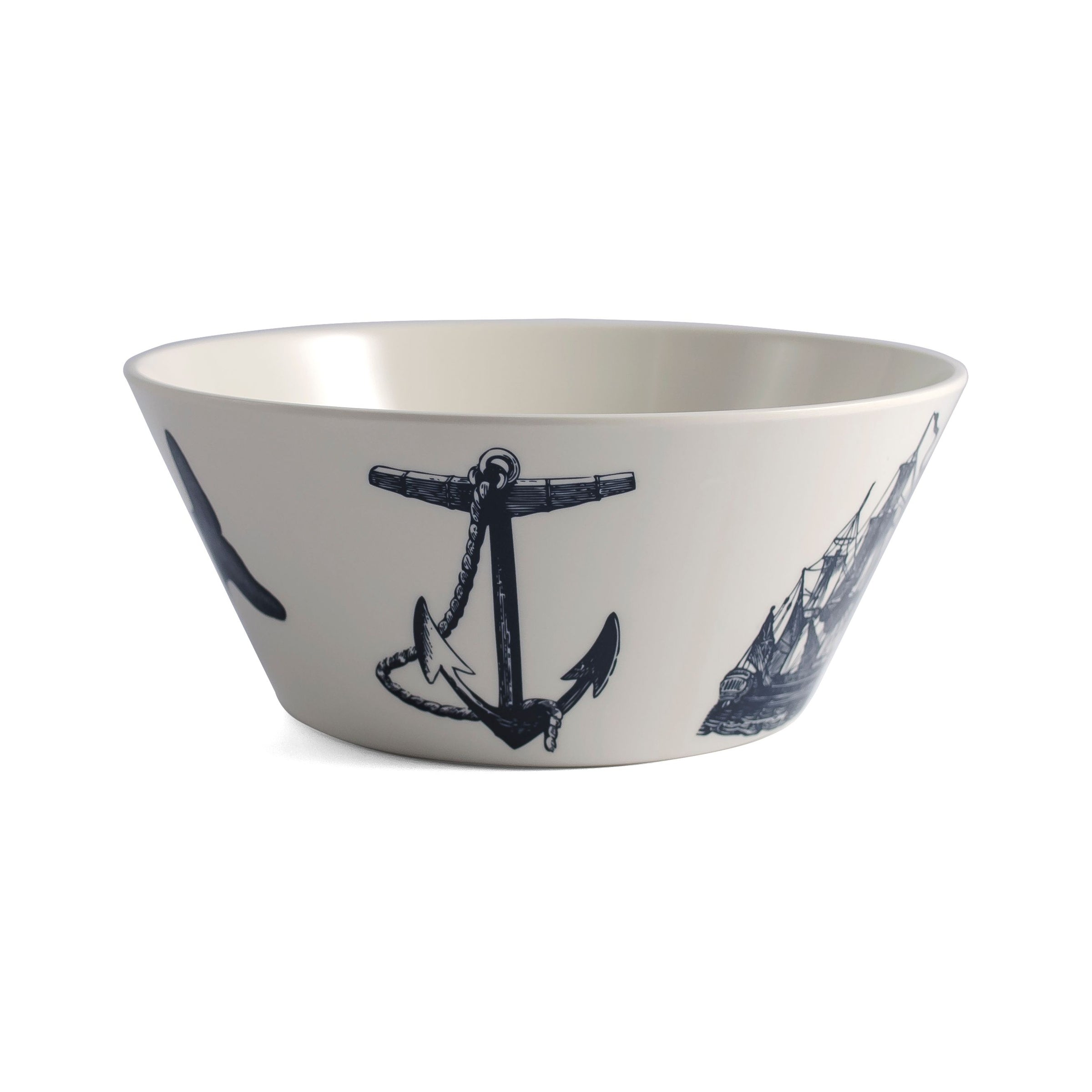 Scrimshaw Serving Bowl - colletteconsignment.com