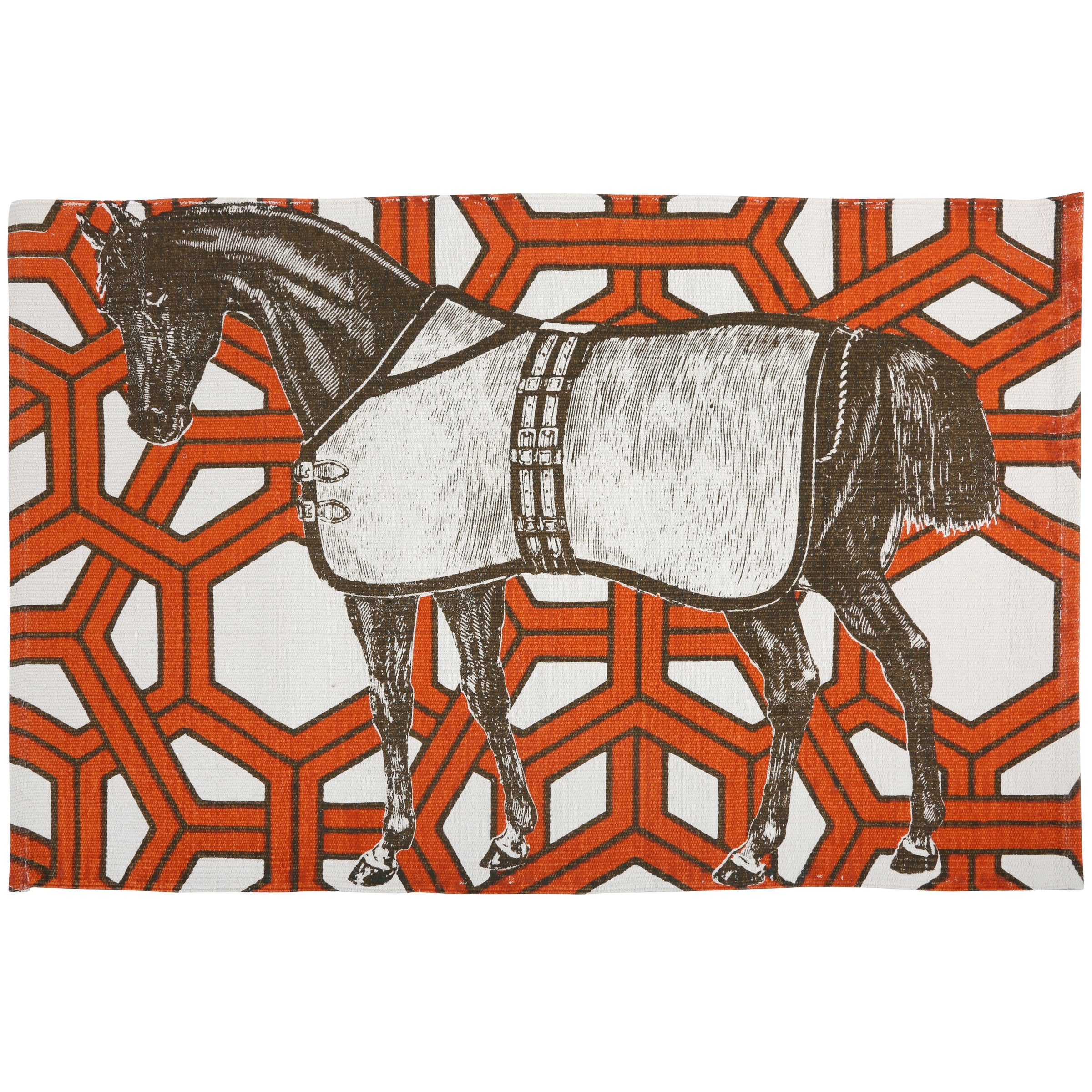 Thoroughbred Geo Bath Mat 24"x36" - colletteconsignment.com