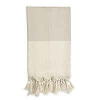 Herringbone Turkish Hand Towel - colletteconsignment.com