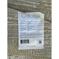 Surya Lora Wool Rug in Cream, Light Beige 9'x12'