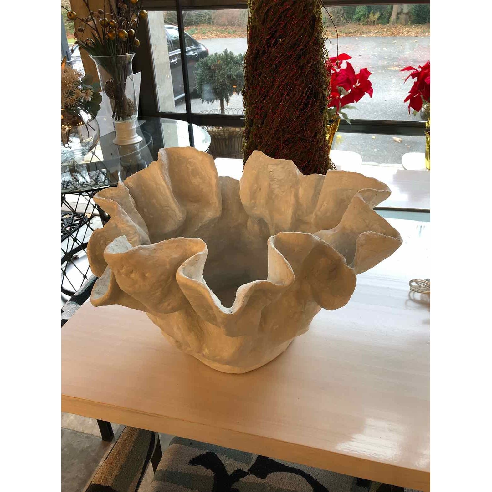 Plaster Sculpture Bowl