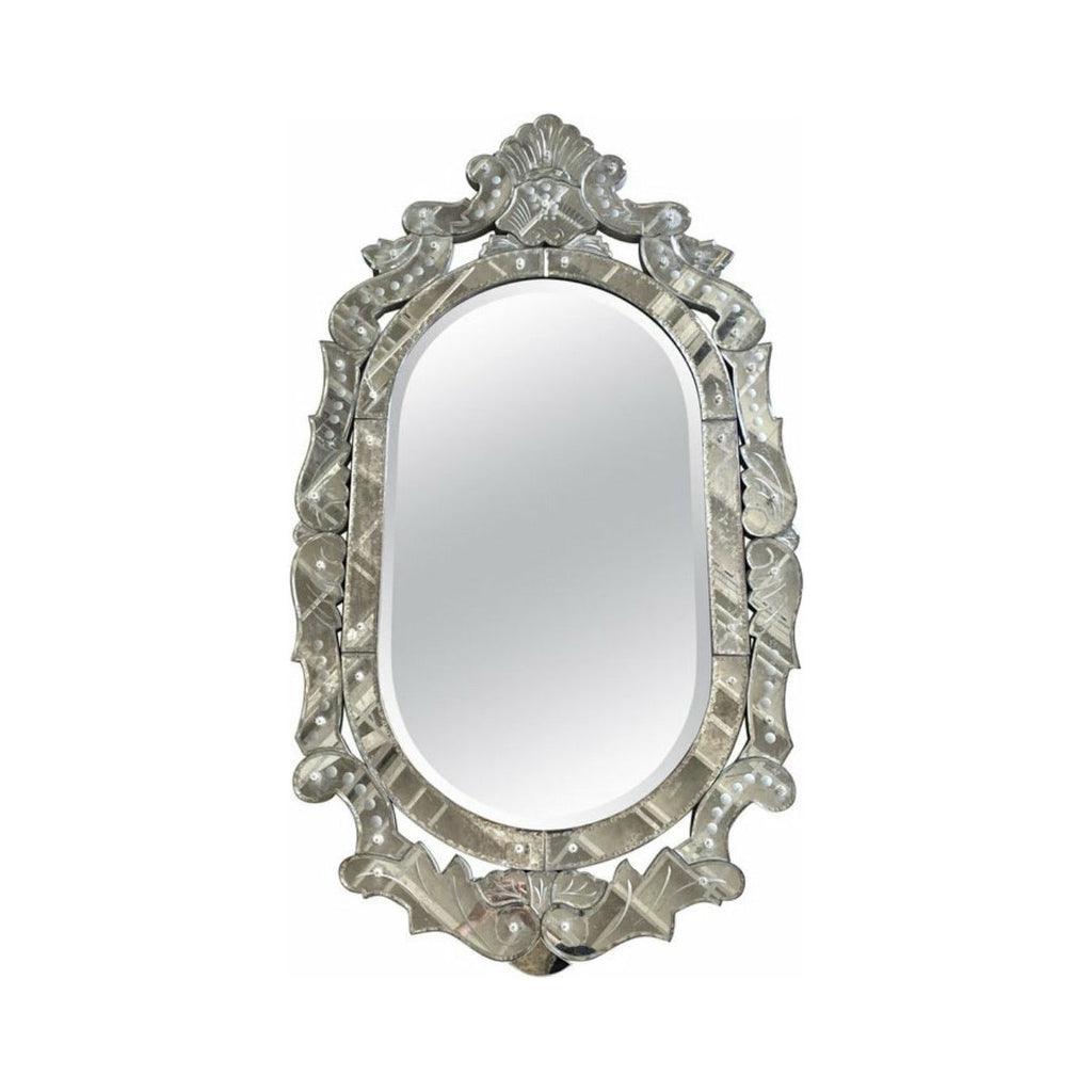 Antique Venetian Glass Mirror – colletteconsignment.com