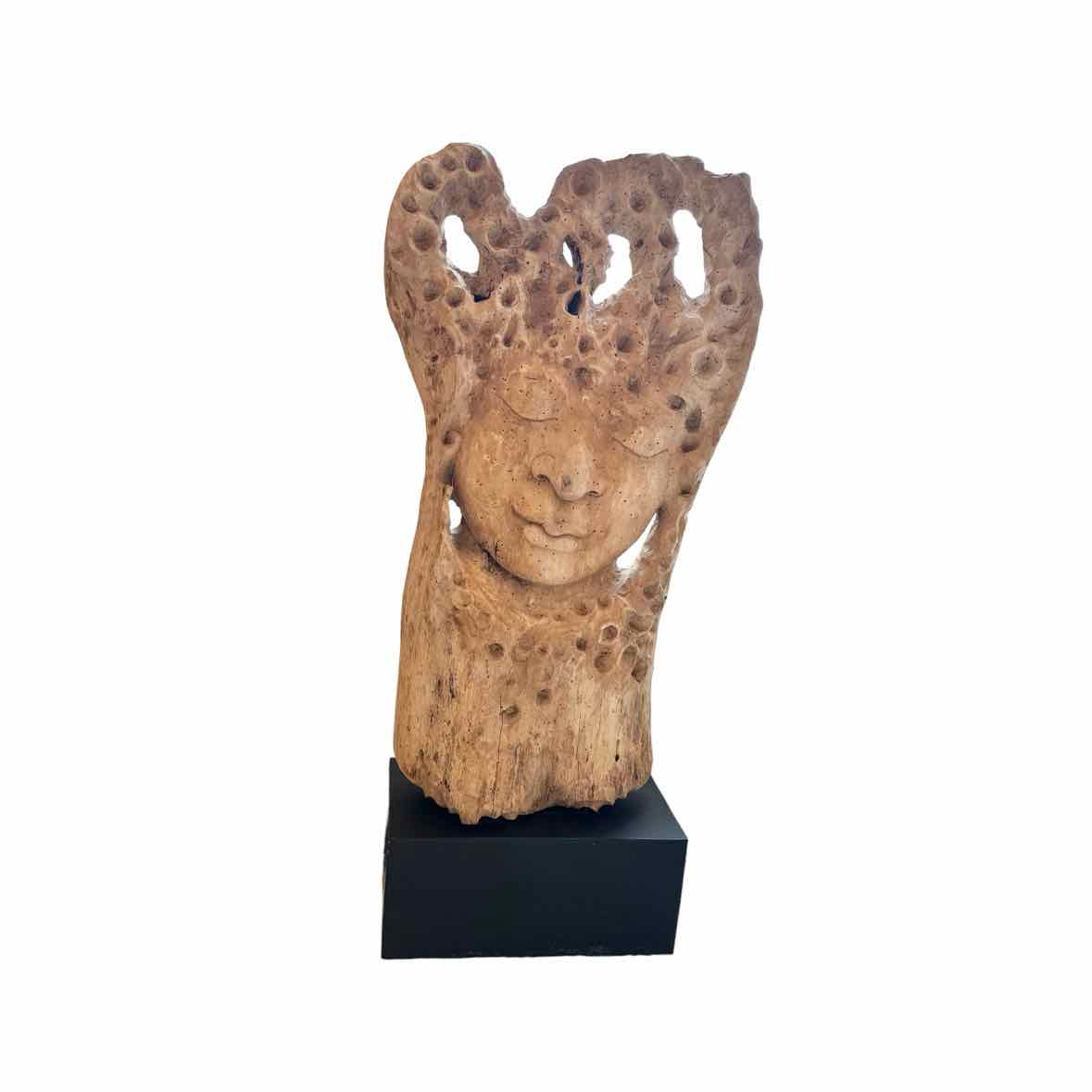 Carved Wood Sculpture -Small