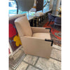 Holly Hunt Gregorius/Pineo Ojai Reclining chair in Taupe Mohair - colletteconsignment.com