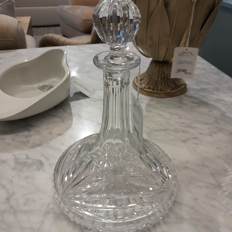 Waterford Crystal  Ships Decanter, 12"HX8"D