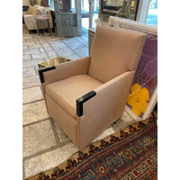 Holly Hunt Gregorius/Pineo Ojai Reclining chair in Taupe Mohair