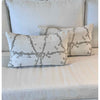 Pair of RH Chenille Lumbar Pillows 20"x12"