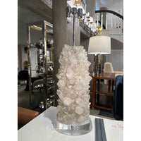 Quartz Crystal Table Lamp w/ Acrylic Base